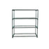 2x 4 Tier Plant Shelve Garden Greenhouse Steel Storage Shelving Frame Stand Rack