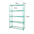 2x 5 Tier Plant Shelve Garden Greenhouse Steel Storage Shelving Frame Stand Rack