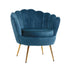 Armchair Velvet Blue Callista