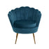 Armchair Velvet Blue Callista