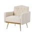 Armchair Boucle Beige Nicole