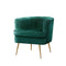 Armchair Velvet Green Norvia