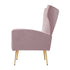 Armchair Pink Velvet Kate