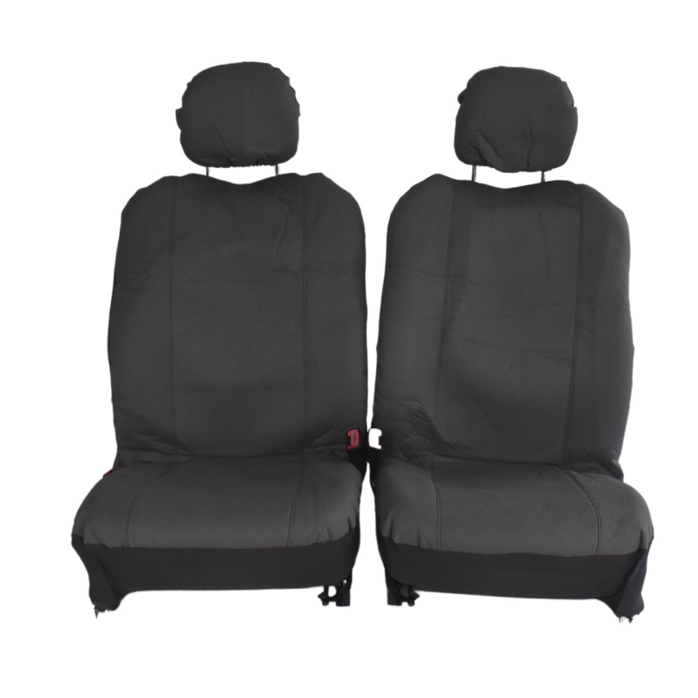 Challenger Canvas Seat Covers - For Mitsubishi Triton Dual Cab (2009-2011)