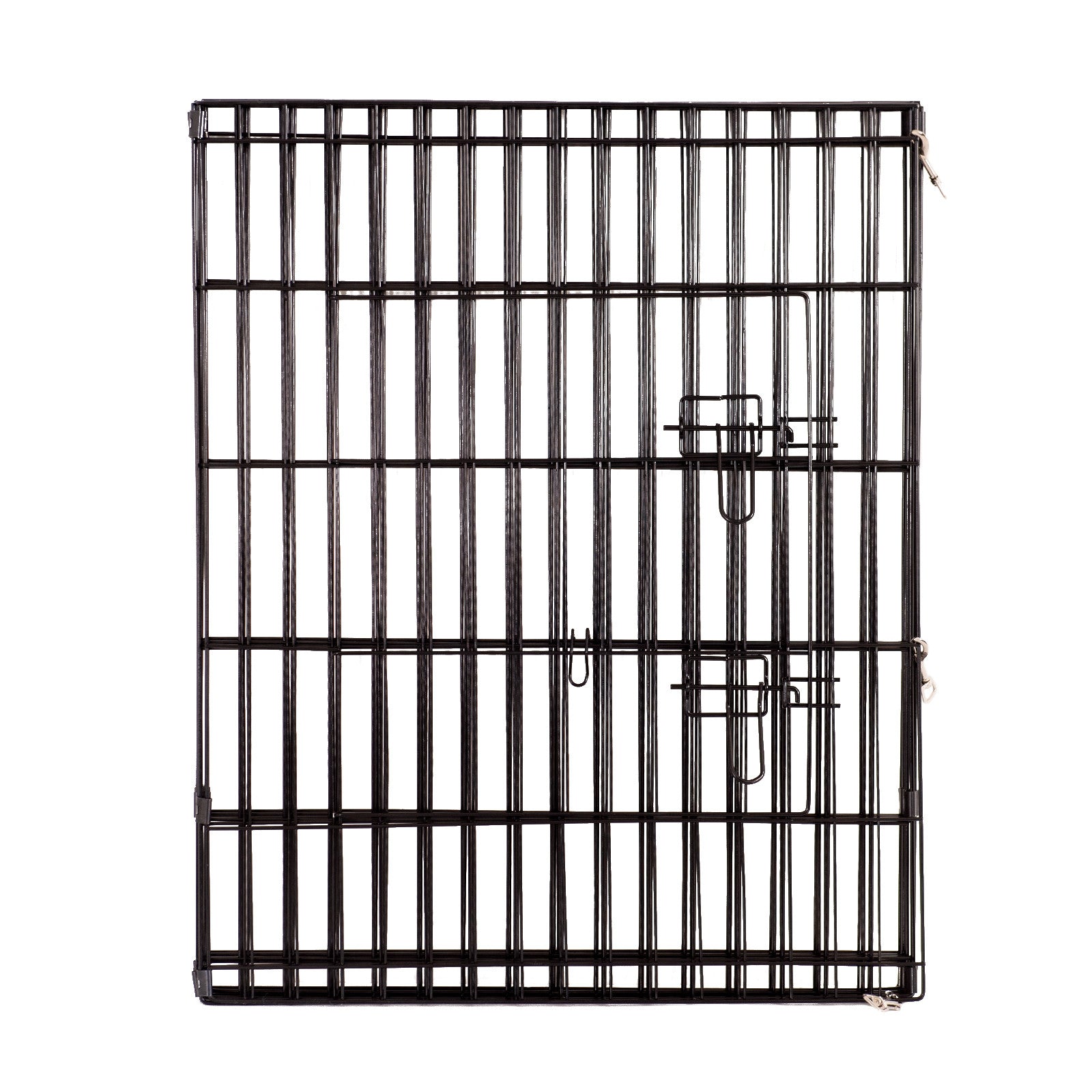 4Paws 8 Panel Playpen Puppy Exercise Fence Cage Enclosure Pets Black All Sizes - 24