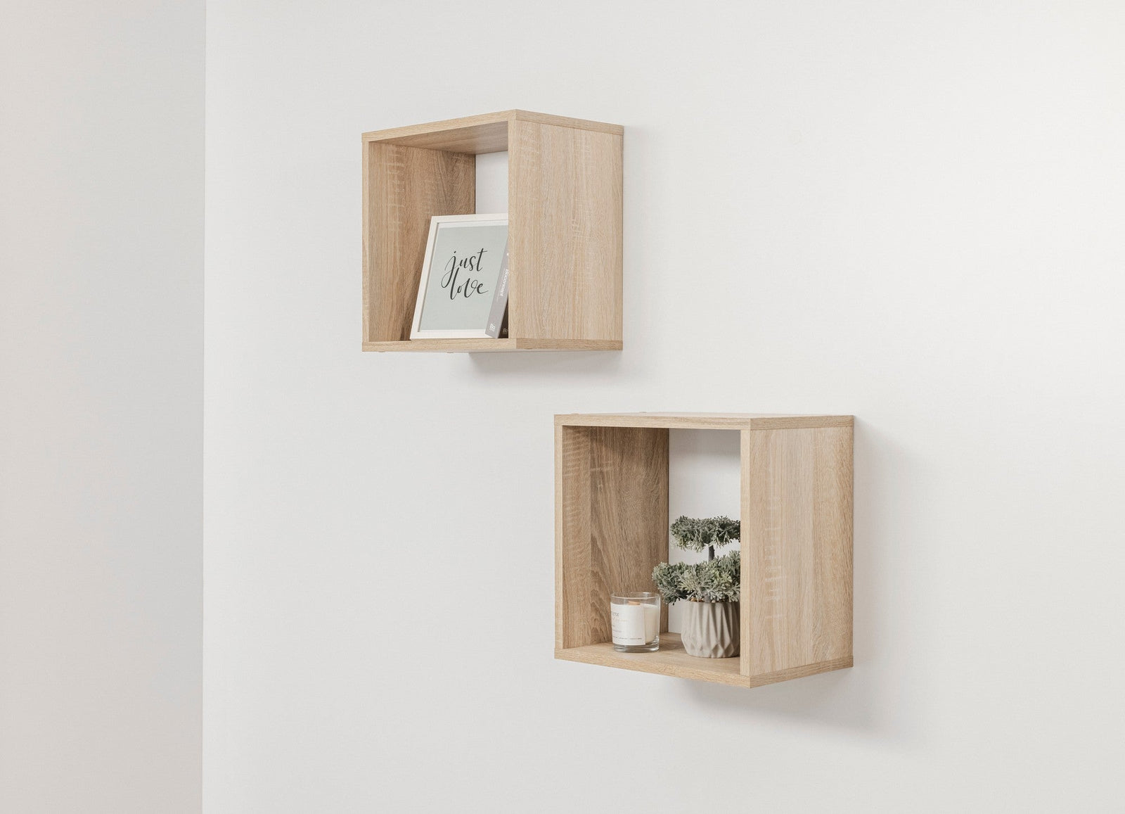 BERGEN CUBE TWIN PACK OAK