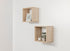 BERGEN CUBE TWIN PACK OAK