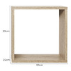 BERGEN CUBE TWIN PACK OAK