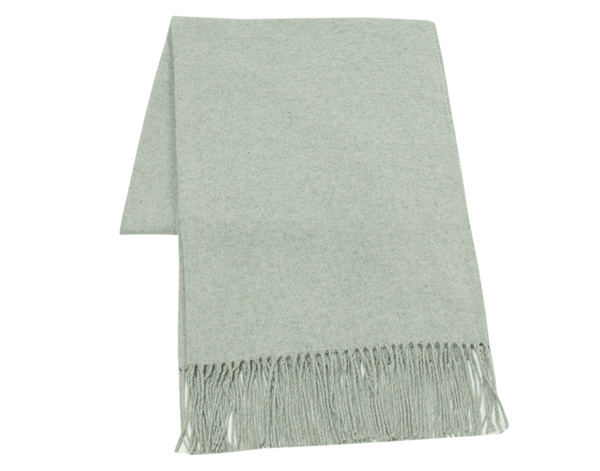 Paddington Scarf Fine Merino Wool Blend - Grey