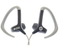 UltraLite Sports Earbuds with Mic - Black/Greywith nylon sleeve