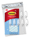 Medium Clear Oval Value Pack, 7 Hooks and 12 Strips, CL091-7NA