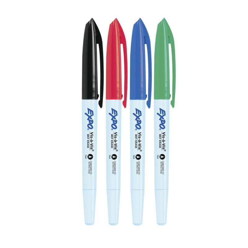 White Board Marker Wet Erase Pack of 4 Box of 6