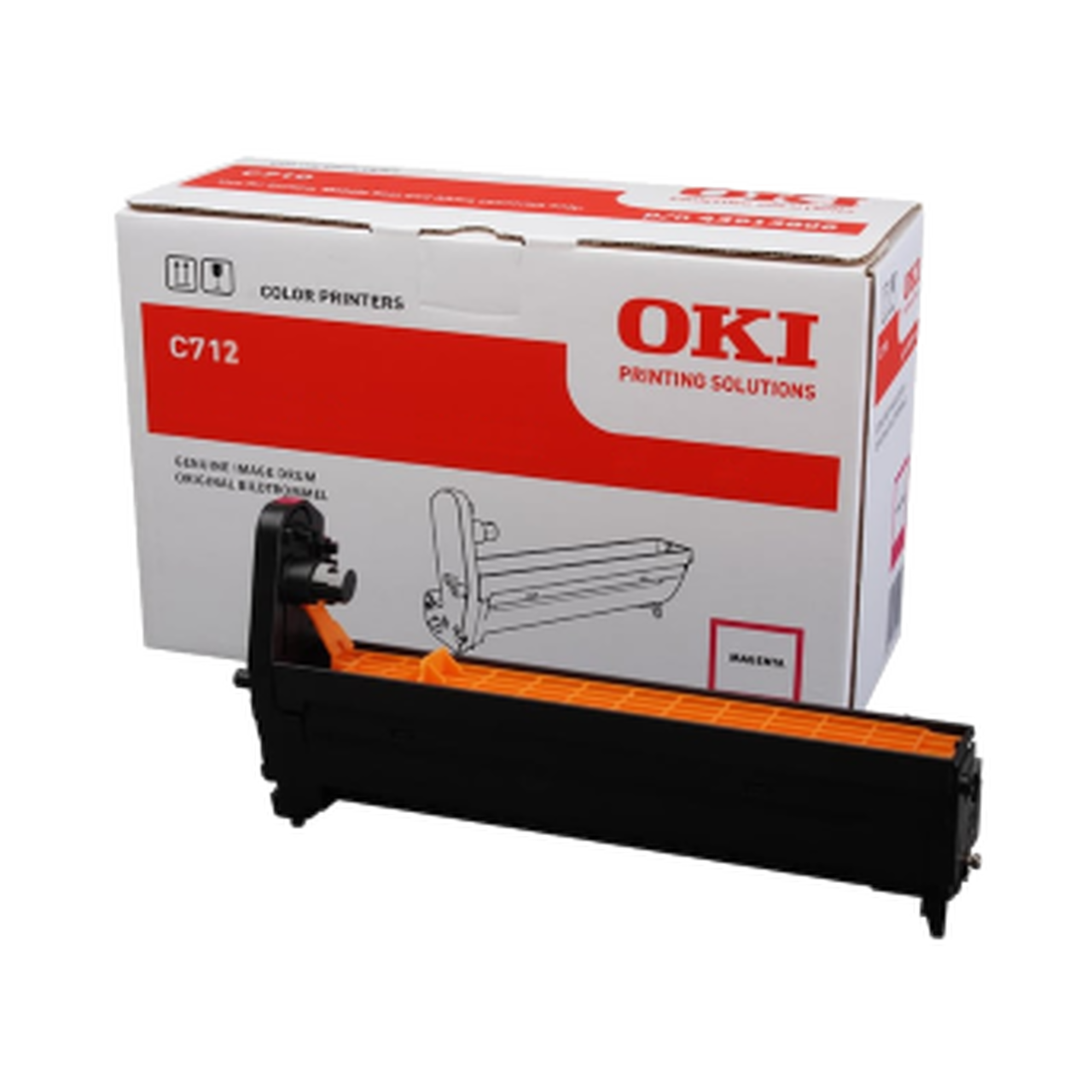 OKI C712N Magenta Drum Unit