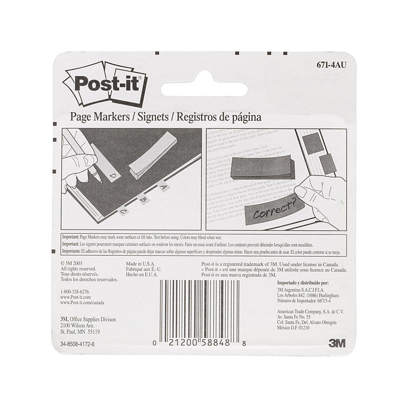 POST-IT Pg Mk 671-4AU Jp Pack of 200 Box of 6