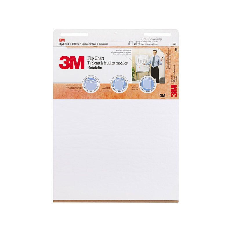 POST-IT 570 Flip Chart 635x762 Box of 2