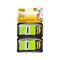 POST-IT Flag 680-BG2 Green Pack of 2 Bx6