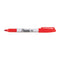 SHARPIE Permanent Marker Fine Point Red Box of 12