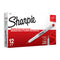 SHARPIE Ultra Fine Point Permanent Marker Red Box of 12