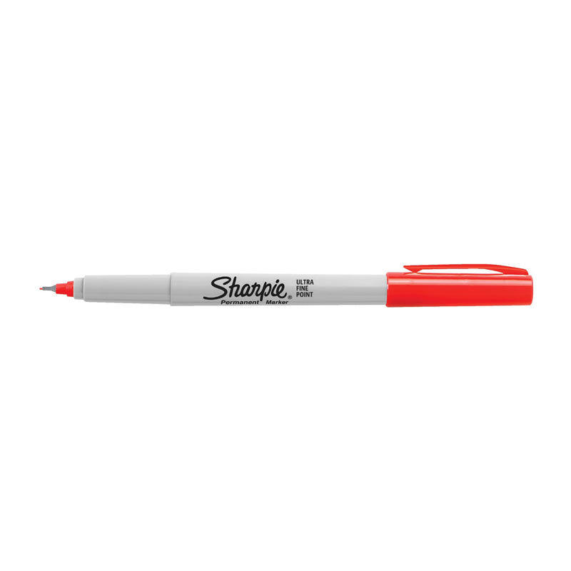 SHARPIE Ultra Fine Point Permanent Marker Red Box of 12