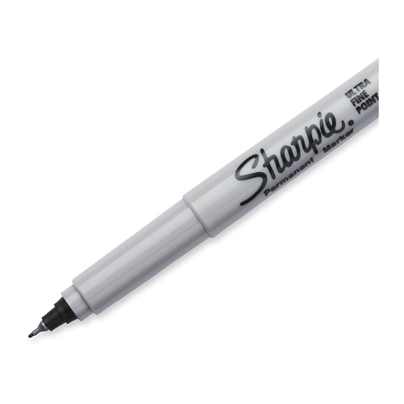 SHARPIE Permanent Marker UFine Point Black Pack 2 Box of 6