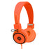 MOKI Hyper Orange Headphones