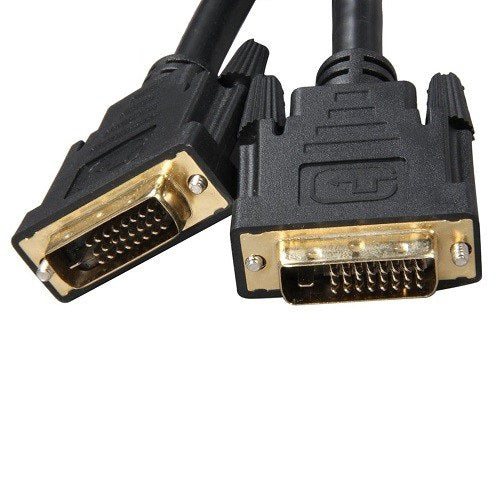 VGA DVI-D Dual-Link Cable 5m - 28 AWG Dual-link DVI-D Male 25-pin