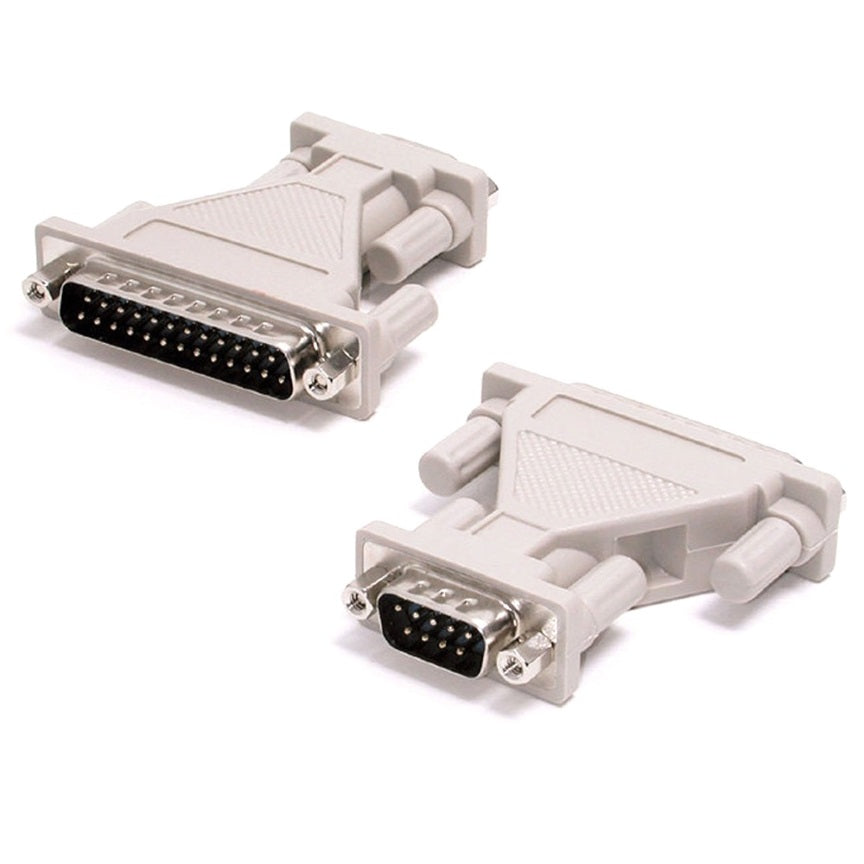D-SUB DB 25-pin to DB 9-pin Male to Male Adapter