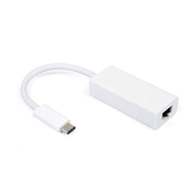 Thunderbolt USB 3.1 Type C USB-C to RJ45 Gigabit Ethernet LAN Network Adapter for Apple Macbook Chromebook Pixel Windows 10