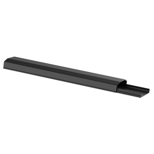 Plastic Cable Cover - 250mm Material: Polyvinyl ChloridePVC Dimensions 60x20x250mm - Black
