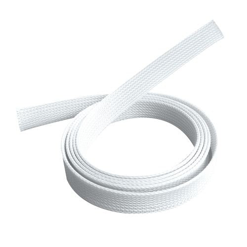 Braided Cable Sock 20mm/0.79' Width Material Polyester Dimensions1000x20mm -- White
