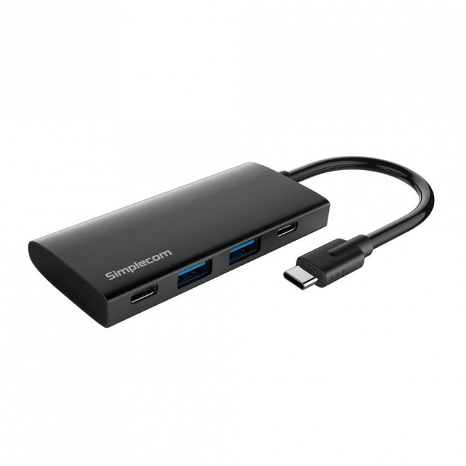 SIMPLECOM CH382 USB 3.2 Gen 2 USB-C 4 Port 10Gbps Hub (2x USB-A and 2x USB-C)