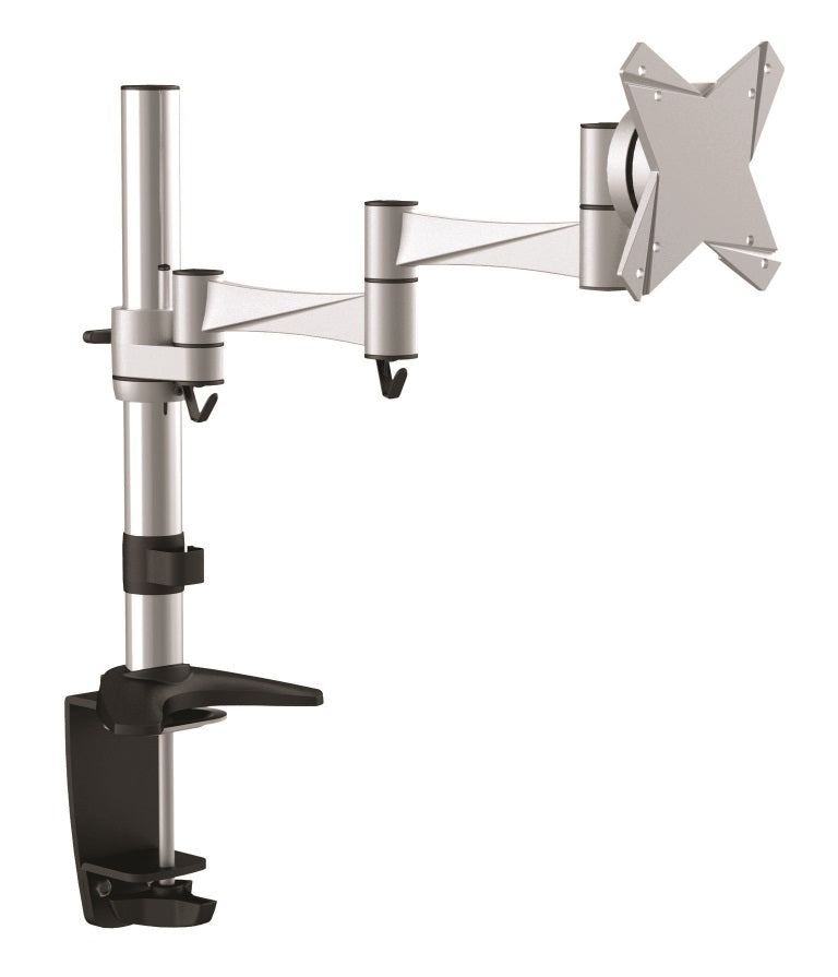 Astrotek Monitor Stand Desk Mount 43cm Arm for Single LCD Display 21.5' 22' 23.6' 24' 27' 8kg 15Â° tilt 180Â° swivel 360Â° rotate VESA 75x75 100x100