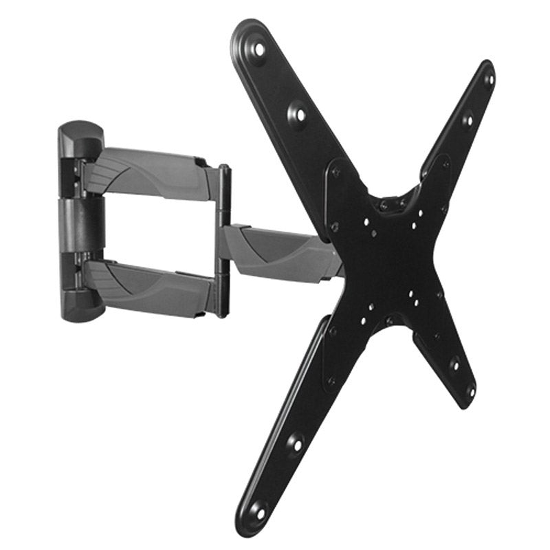 Ultra Slim Full Motion Single Arm LCD TV Wall Mount for 23''-55' LED, LCD Flat, Curved TV