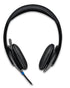 LOGITECH H540 USB Headset Laser-tuned drivers, 2Yr Plug and play Listen to details Crystal-clear voice Headphone Take control of the sound, Headphones