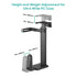 activiva Ultra-Wide Adjustable Wall & Under-Desk PC Mount