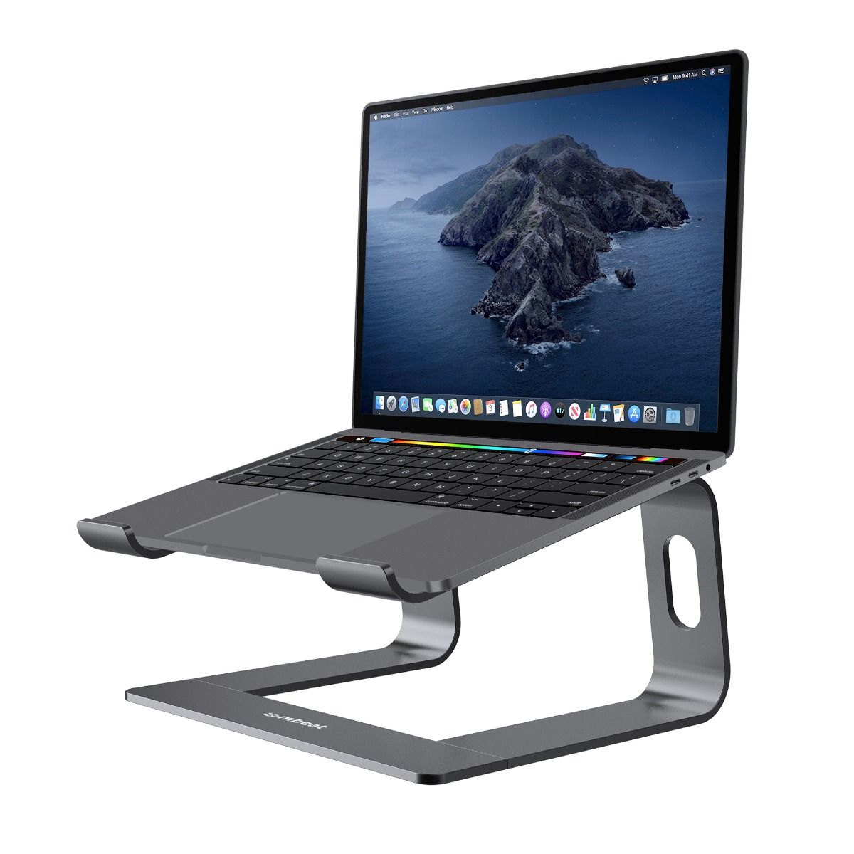 mbeat Stage S1 Space Grey Elevated Laptop Stand up to 16