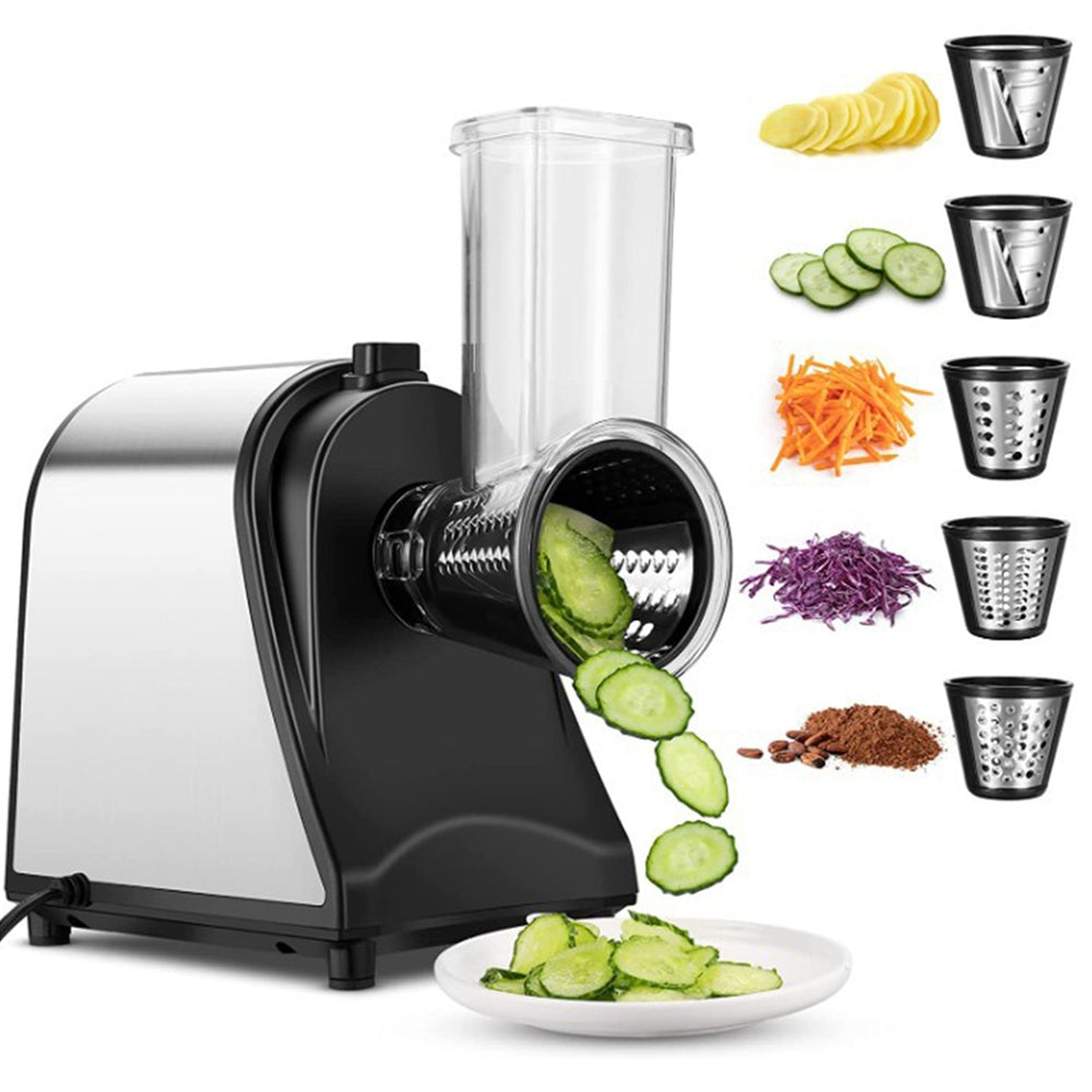 Electric Grater Vegetable Food Rotary Drum Grater Chopper Slicer