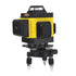 16 Line Laser Level 4D Green Light Auto Self Leveling 360 degree Rotary Cross