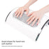 Nail Dust Collector Remover Fan Vacuum Cleaner 3 Fan Suction Manicure Machine