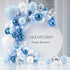 104PCS Blue Balloon Arch Kit Set Garland Birthday Wedding Baby Shower Party Decor