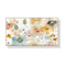 Wall Art 60cmx120cm Floral Watercolor Style Wood Frame Canvas
