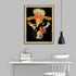 Wall Art 80cmx120cm Birra Itala Pilsen Black Frame Canvas