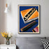 Wall Art 60cmx90cm Splendid Black Frame Canvas