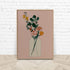 Wall Art 70cmx100cm Boho Floral Wood Frame Canvas