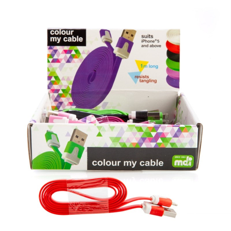 Colour My Cable Charger Cord SENT AT RANDOM
