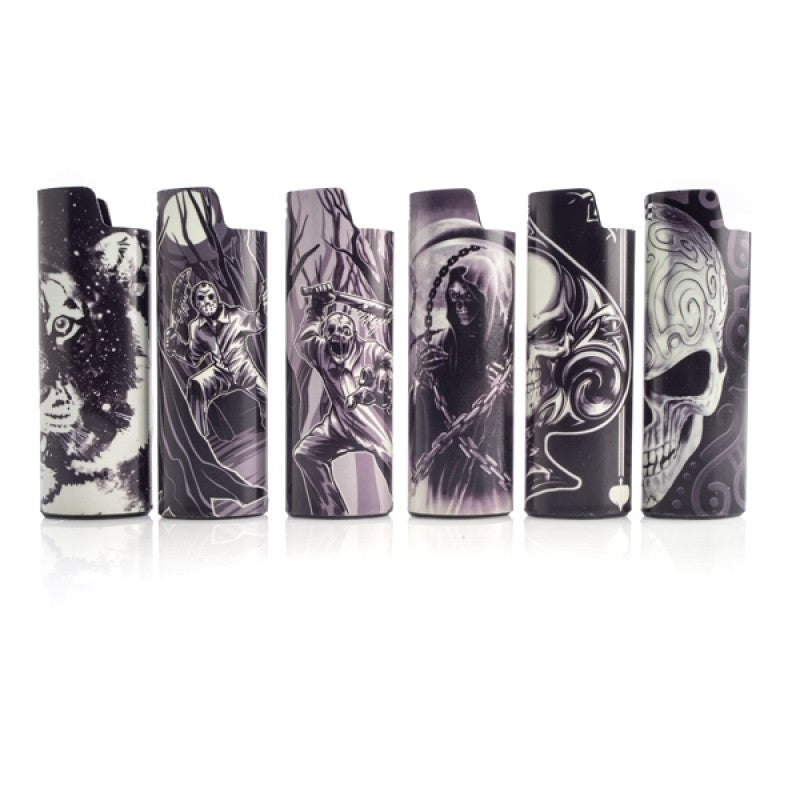 Glow In The Dark Metal Lighter  SENT AT RANDOM