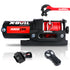 X-BULL Electric Winch 12V Wireless 3000lbs/1360kg Synthetic Rope BOAT ATV 4WD