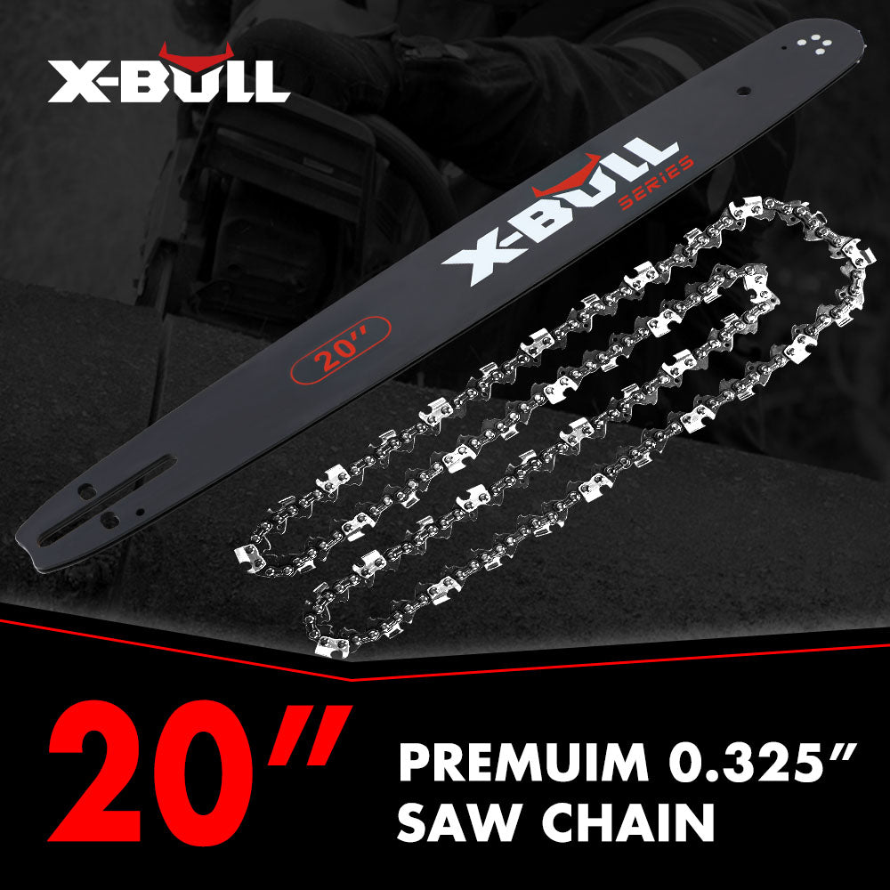 20'' Chainsaw Bar and Chain 0 .325 Pitch Gauge 76 Link Universal