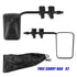 Towing Mirrors Universal Multi Fit Clamp On 4X4 Caravan Trailer A Pair