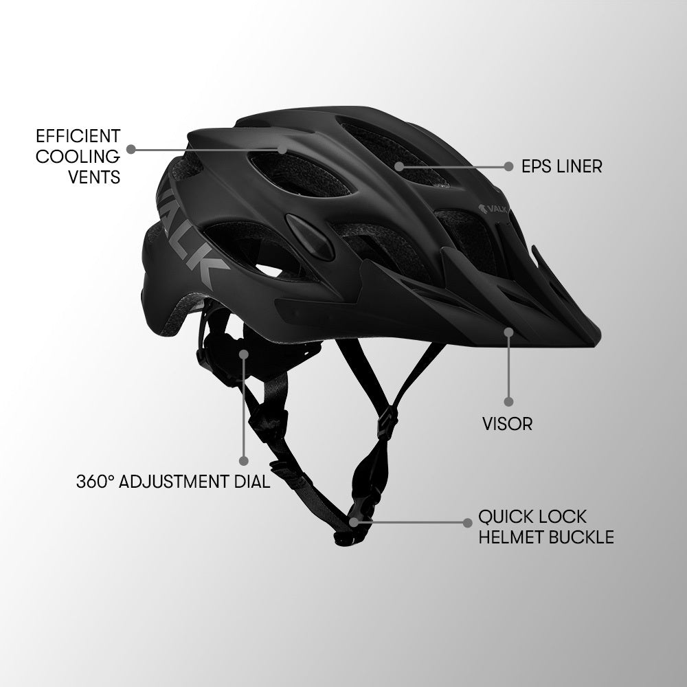 Mountain Bike Helmet Small 54-56cm Bicycle MTB Cycling Safety Accessories